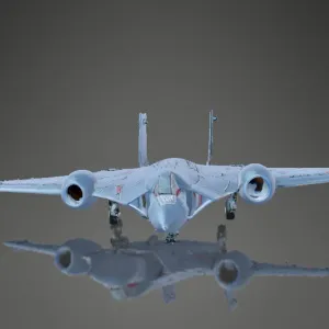 Bomber jet