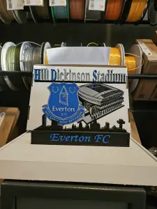 Premier League - Everton FC Dickson park Stadium display