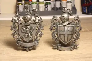 Heraldic shields