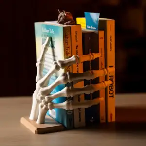 Skeleton Hand Bookstop