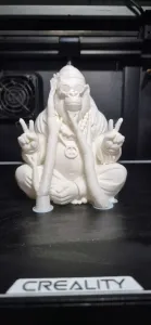 Sculpture Gorille baba cool moderne