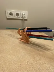 Warrior pen holder