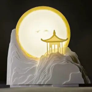 江山明月 国风LED灯摆件（无需多色&无五金）