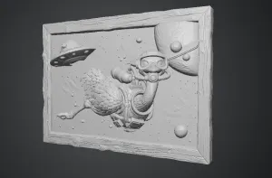 The Cosmic Life of the Space Ostrich