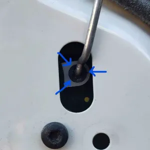 BMW F30 Lock Knob Rod Bushing