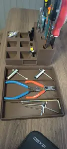 😀 double-bottom organizer for tools