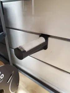 Slat Wall Spool Roller Holder with 608zz Bearings