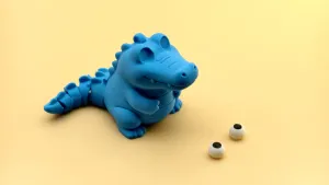大眼睛小鳄鱼