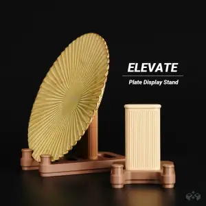 Modular Plate Display Stand