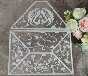 Luxury wedding envelope