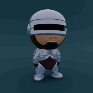 CUTE LITTLE ROBOCOP