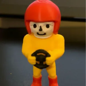 EmojiFolk - Race Car Driver