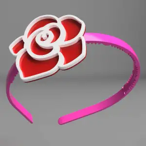 Headband with flower / headband
