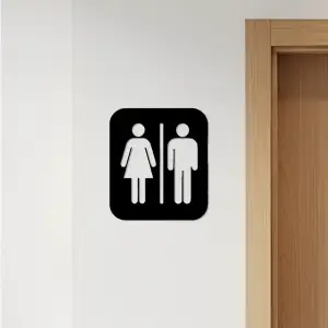 WC, Toilet Sign, Restroom