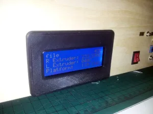 Flashforge/CTC LCD cover