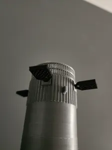 Spacex Super Heavy Booster model