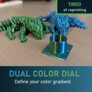 Dual-Color Dial
