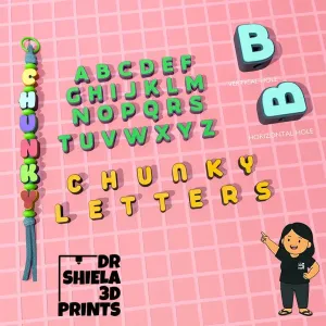 CHUNKY LETTERS - CHOCHO FONT