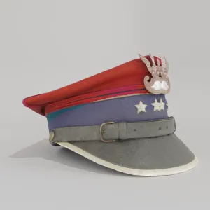 Officer Cap – 3D Printable STL for Cosplay, Uniform & Histor