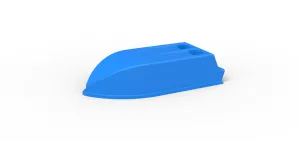 Air Scoop of Northeast Dirt Modified stock car Scale 1:25