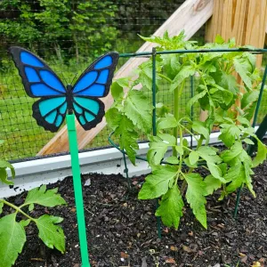 Butterfly - Multi colored with stake