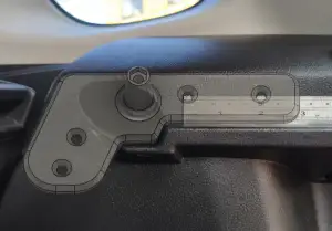 parcel shelf hinge replacement for suzuki S-Cross