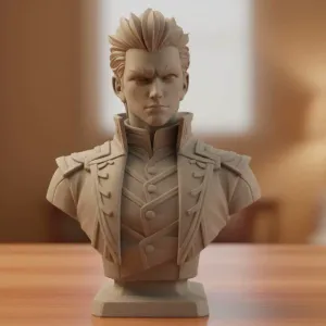 Bust of Lee, character Virgin