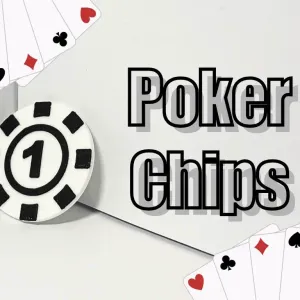 Poker Chips [Single Colour Printers]