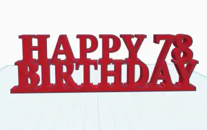 Happy Birthday 78