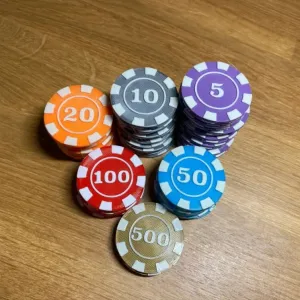 Poker Chips / Fichas de póker