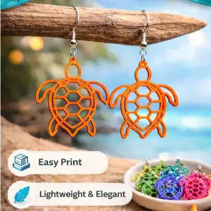 Earrings - 060 - Easy Print - Free
