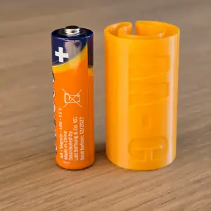 Batterieadapter AA auf C | Adapter Battery Akku
