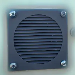 Laser engraver 65mm x 8in (203mm) external thru wall vent