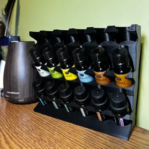 Essential oil rack