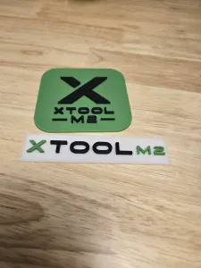 XTool M2 Laser Engraver /Color Printer Logo signs