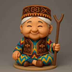 Old Asian woman