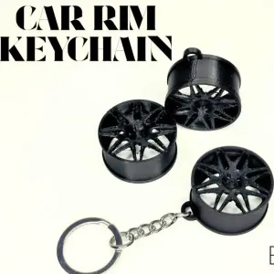 Car Rim Keychain - BBS