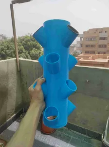 Aeroponic / Hydroponic tower, Modular system.