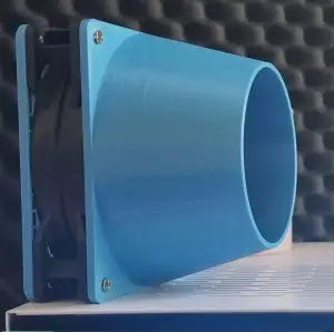Lüfter Trichter bogen / fan funnel fan guard,bow,be