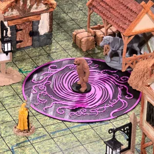 RPG Areas of Effect (AoE) Battle Map Marker (15'/4.5M)