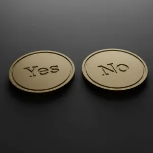 Yes / No decision coin – quick & fun 3D print