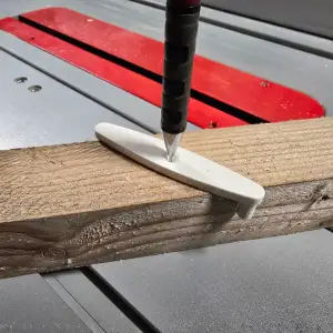 Mittenfinder für Kantholz (bis 60mm)