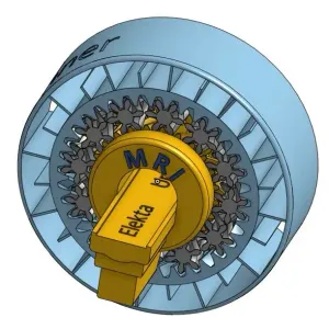 MRLinac Spinner Geared