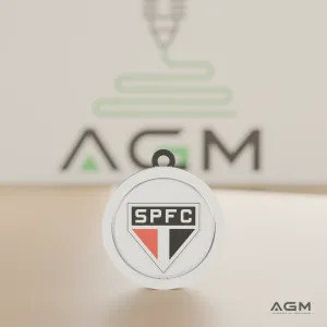 São Paulo FC - Chaveiro Giratório Print-in-Place