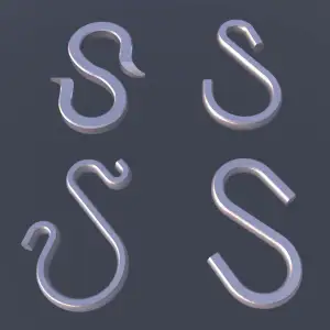 S Hooks - For hanging things! - Baskets, Plants, Decorations