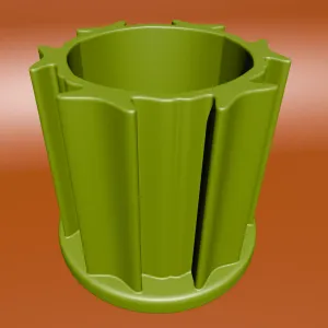 Exclusive Architectural Pillar Symphony Vase V3DDSH00+02
