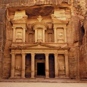Al-Khazneh - Petra Treasury in Jordan