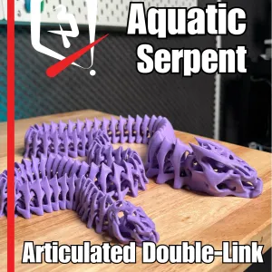 Aquatic Serpent – Articulated Double-Link