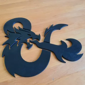 DnD Dragon Wall Art Decoration