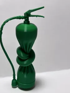 Twisted fire extinguisher